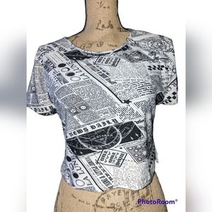 Crop top shirt